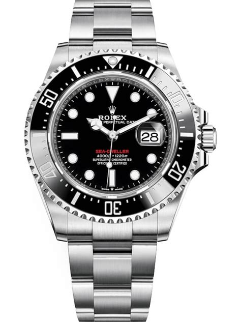 rolex sea dweller red letter|rolex sea dweller 43mm price.